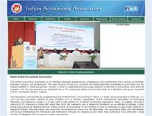Tablet Screenshot of indianaccounting.org